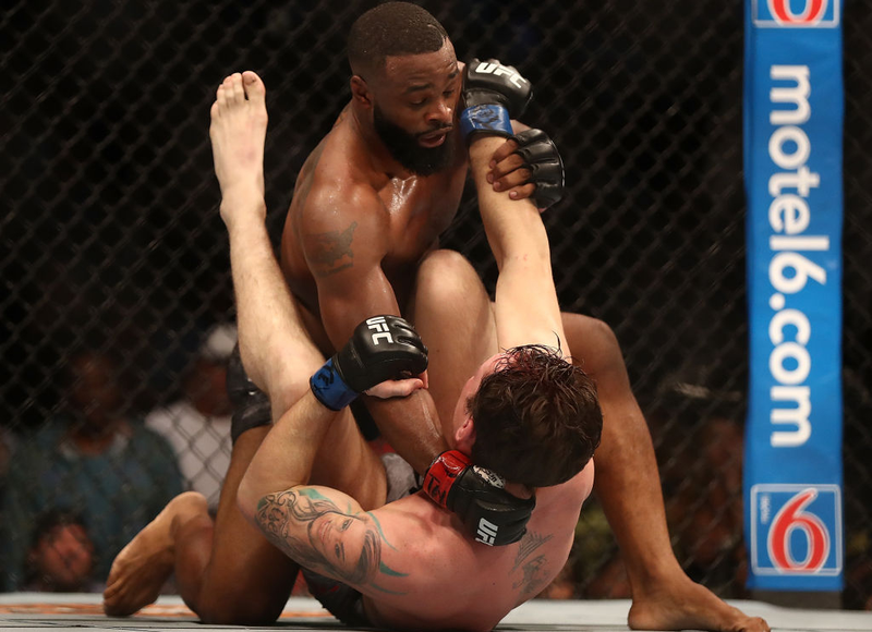 Illustration for article titled In The Cage And Out, Tyron Woodley Refuses To Play The UFC's Game